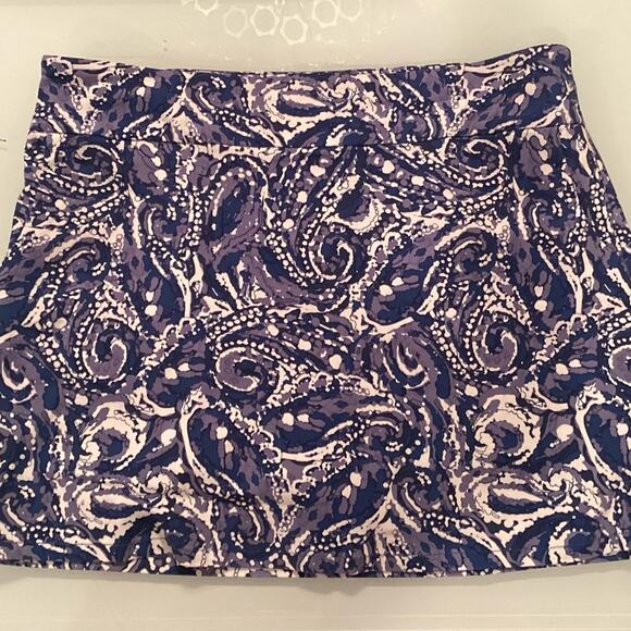 Paisley Women’s Size 16 Blue Skort in Excellent Preowned Condition. - Picture 3 of 5